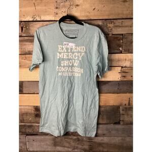 Jen Hamilton Extend Mercy Show Compassion T Shirt Women’s Size Medium Mint Green